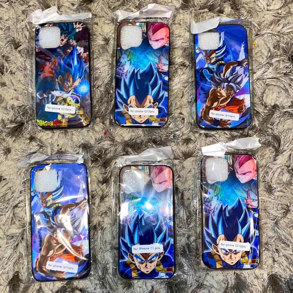 Anime Dragon Ball Z Phone Case (Iphone 11 pro, Iphone 12/12pro) SOLD SEPARATELY